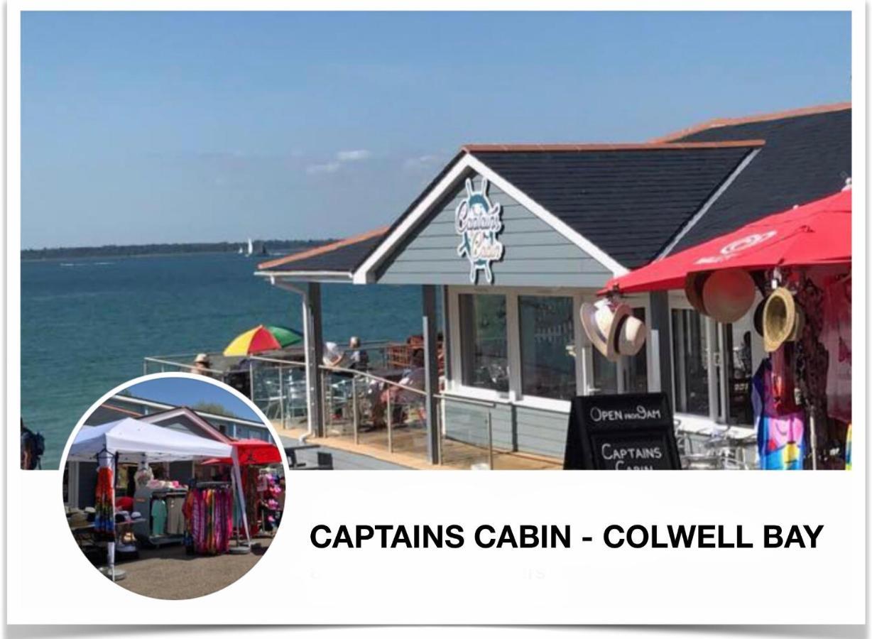 Seaview Self-Catering Coastal Bungalow In Rural West Wight Freshwater Luaran gambar